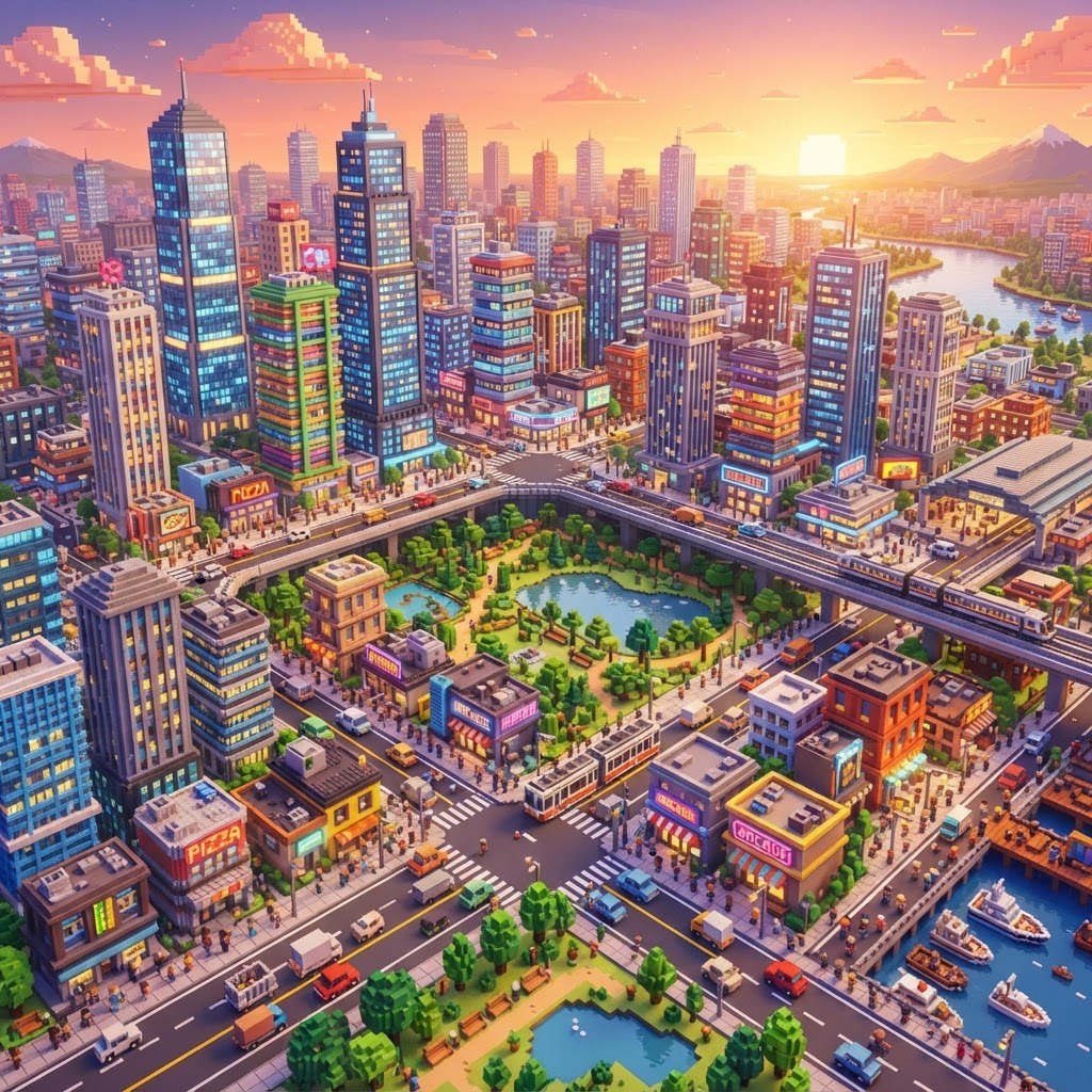 Mega City Tycoon gameplay